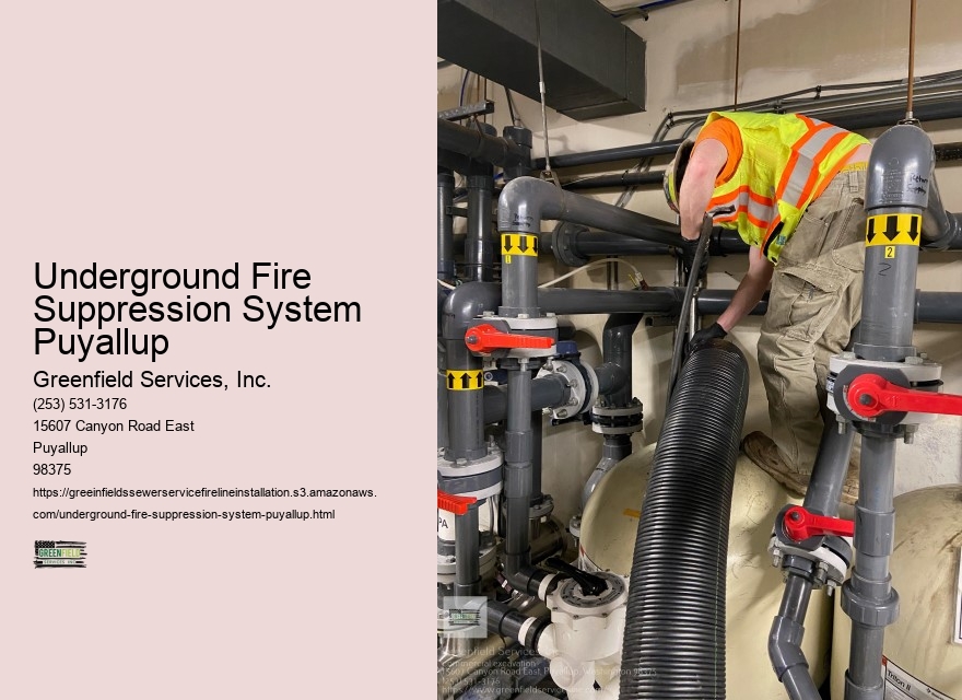 Underground Fire Suppression System Puyallup
